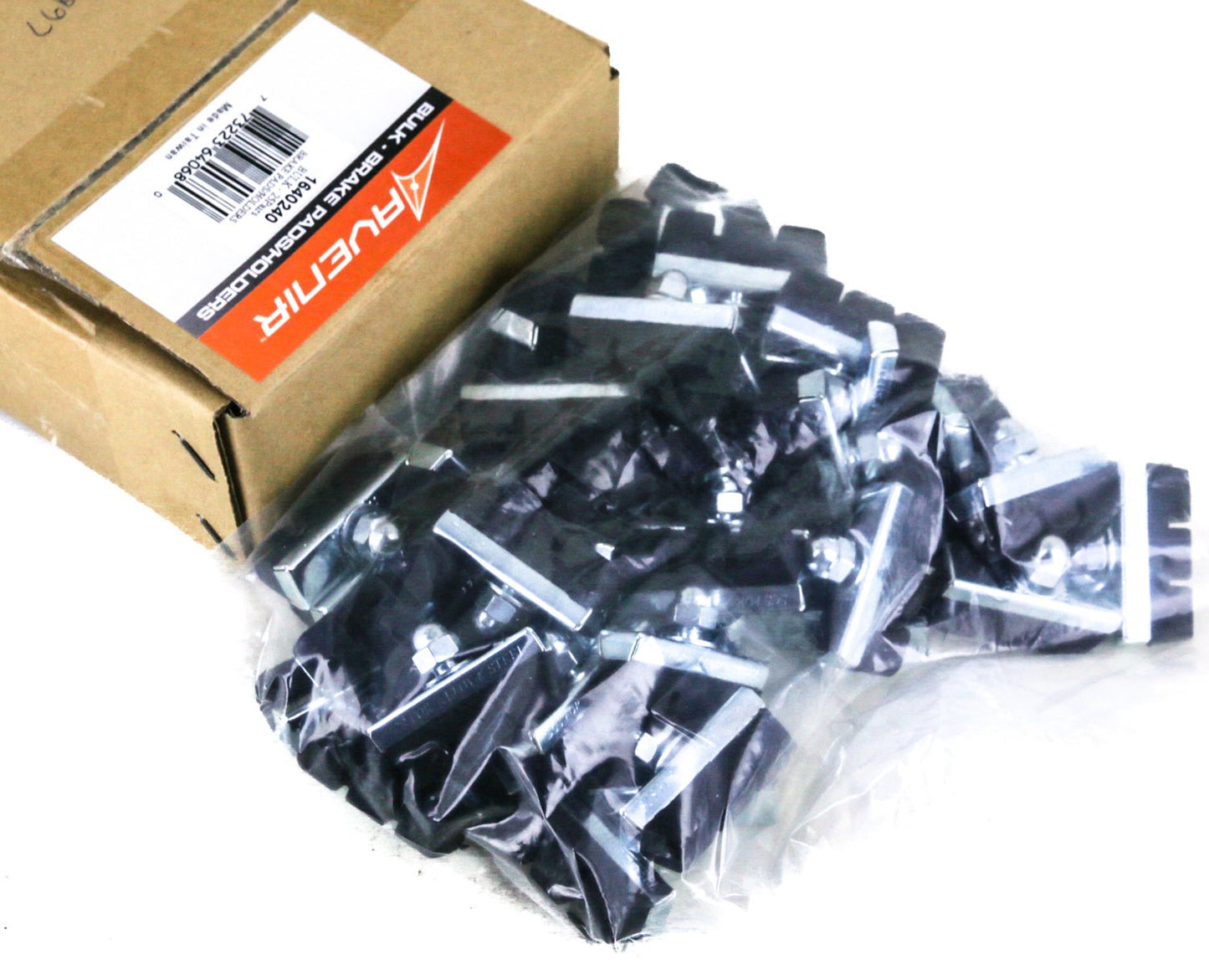 25 Pairs Bulk Package Bicycle Bike Rim Brake Pads / Holders New in Box - Random Bike Parts