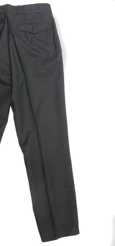 Men's Black Italian Wool Morning Suit Pants - 1913 Collection