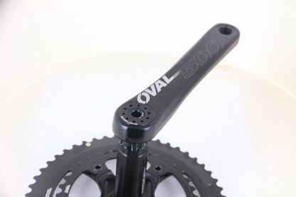 Oval Concepts 500 Praxis M30 52/36T 172.5mm Road Bike Crankset 10/11s + BB NEW