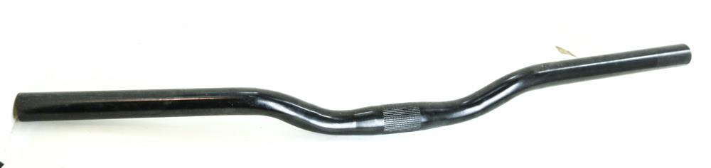 Steel Black 22.2 x 565mm Riser Mountain Hybrid Bike Handlebars NEW