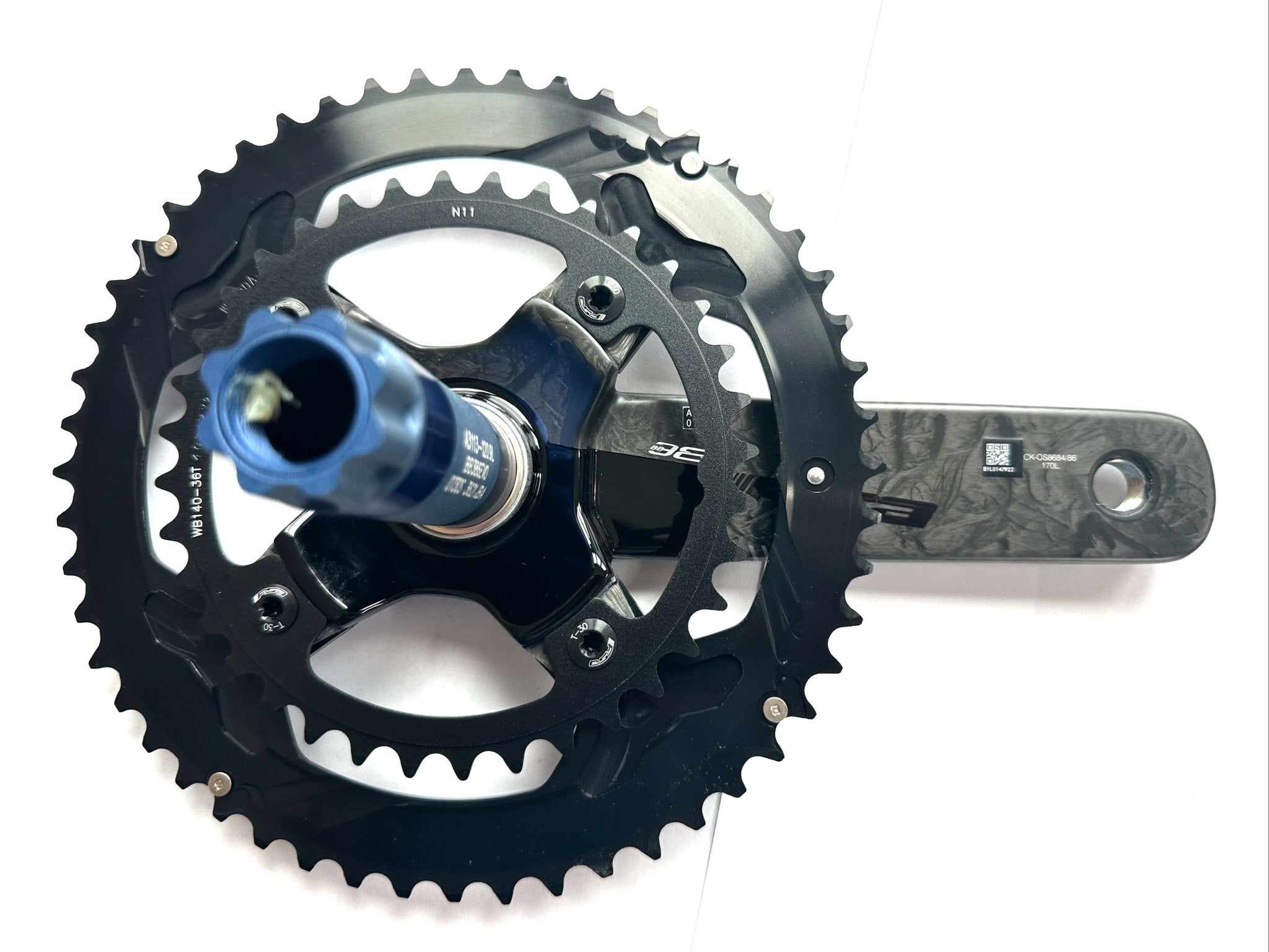 Fsa slk light carbon crankset online