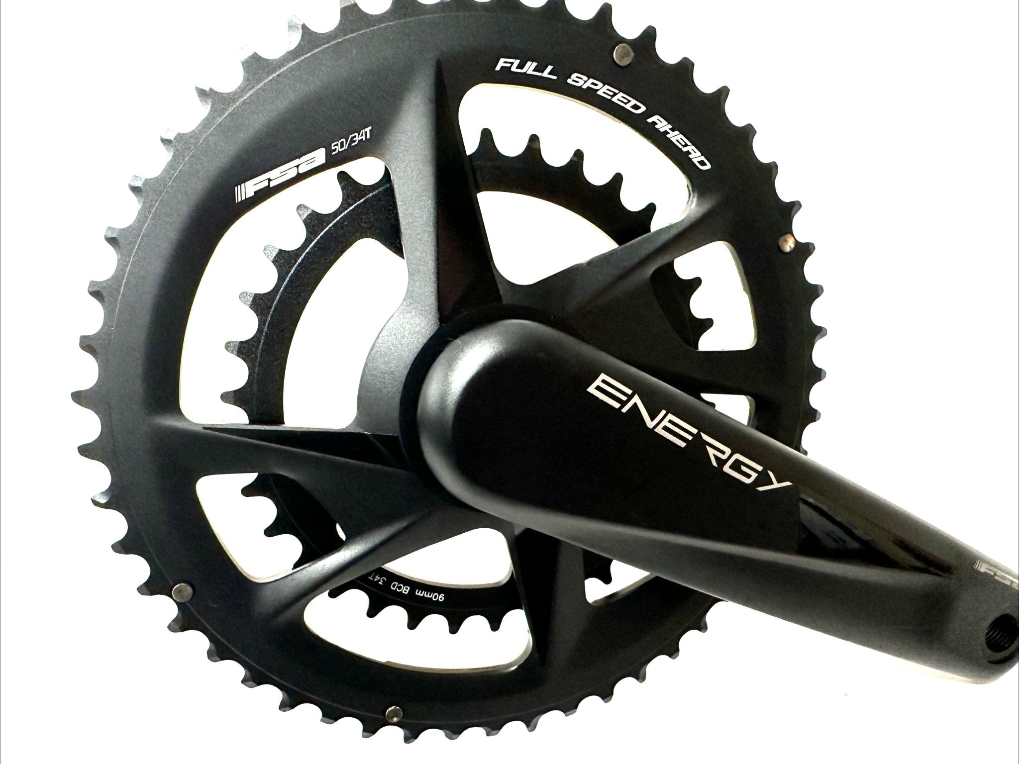 FSA Energy Modular BB386EVO Road Gravel Crankset 175mm 9/10/11/12 50/3 –  Random Bike Parts