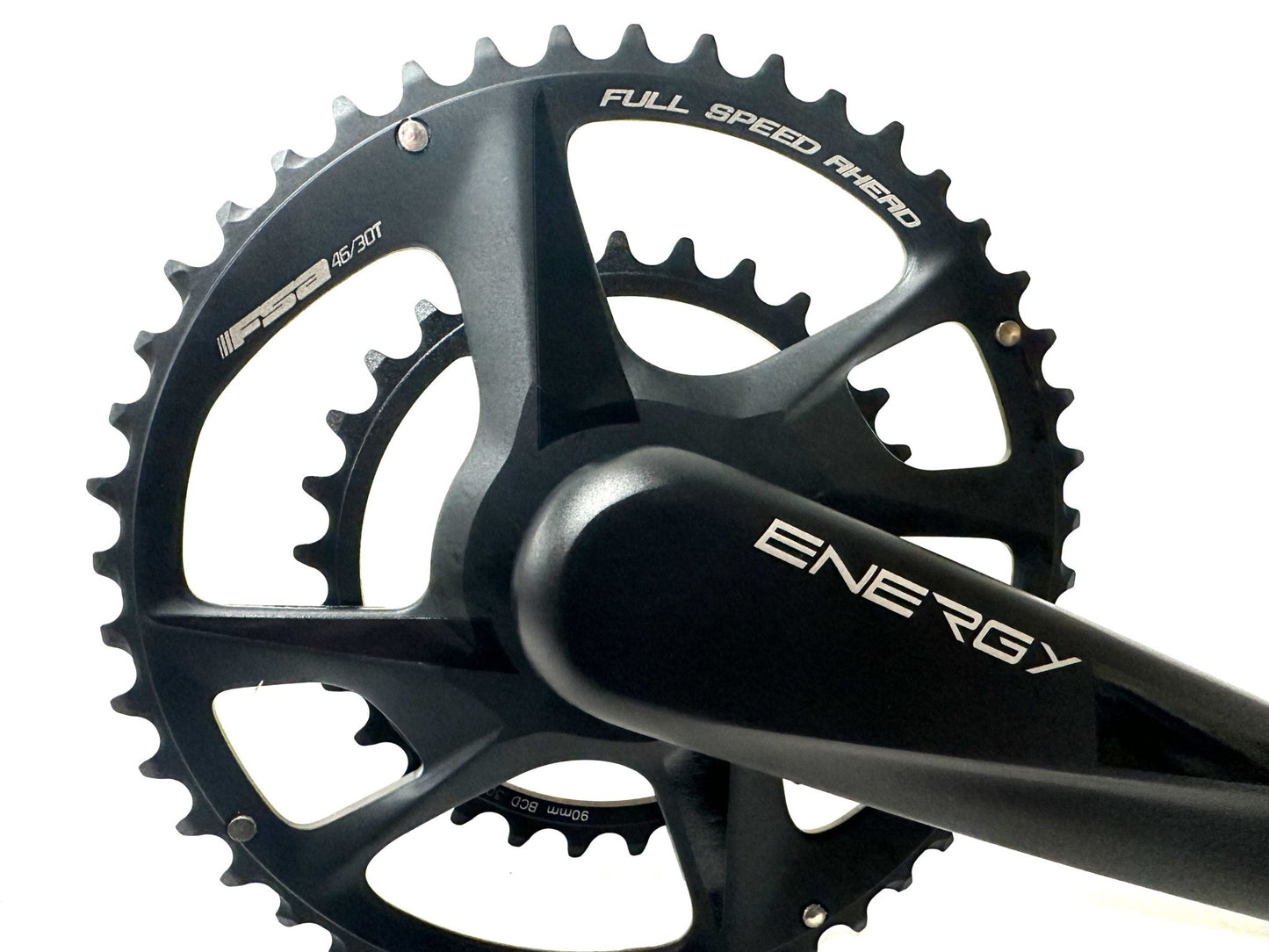 FSA Energy Modular Road Gravel Crankset 172.5mm 386EVO 11/12-Speed, 46/30t, New - Random Bike Parts