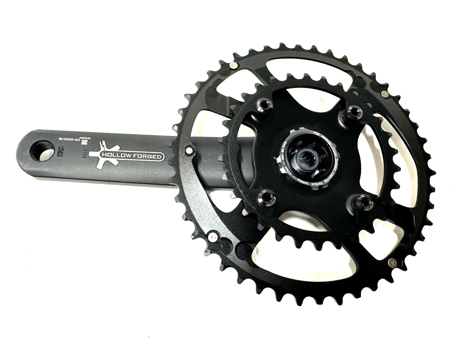 FSA Energy Modular BB386EVO Road Gravel Crankset 175mm 9/10/11/12 46/30t New