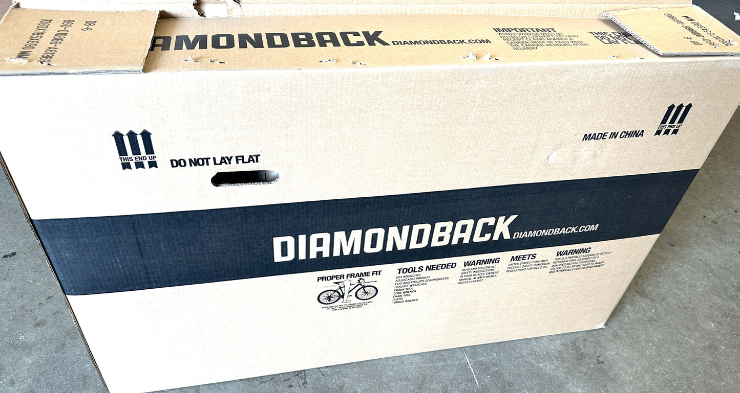 Diamondback Podium Team Disc Equipe Carbon 58cm 700c Road Bike Frame Fork New