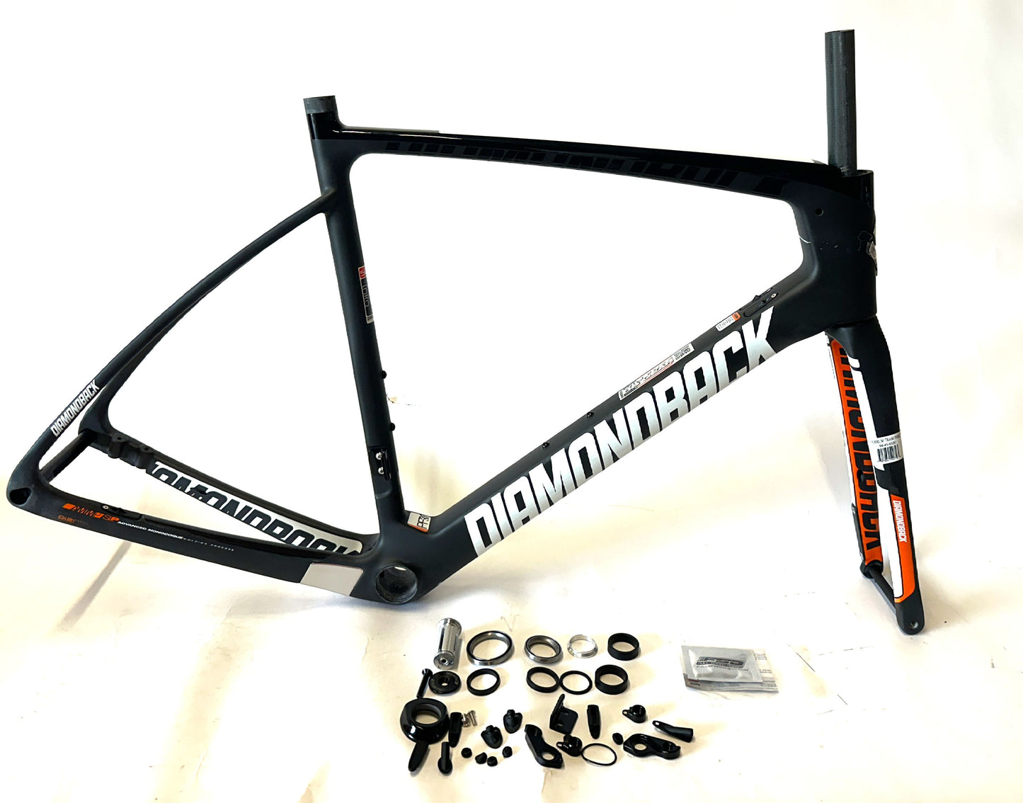 Diamondback Podium Team Disc Equipe Carbon 58cm 700c Road Bike Frame Fork New