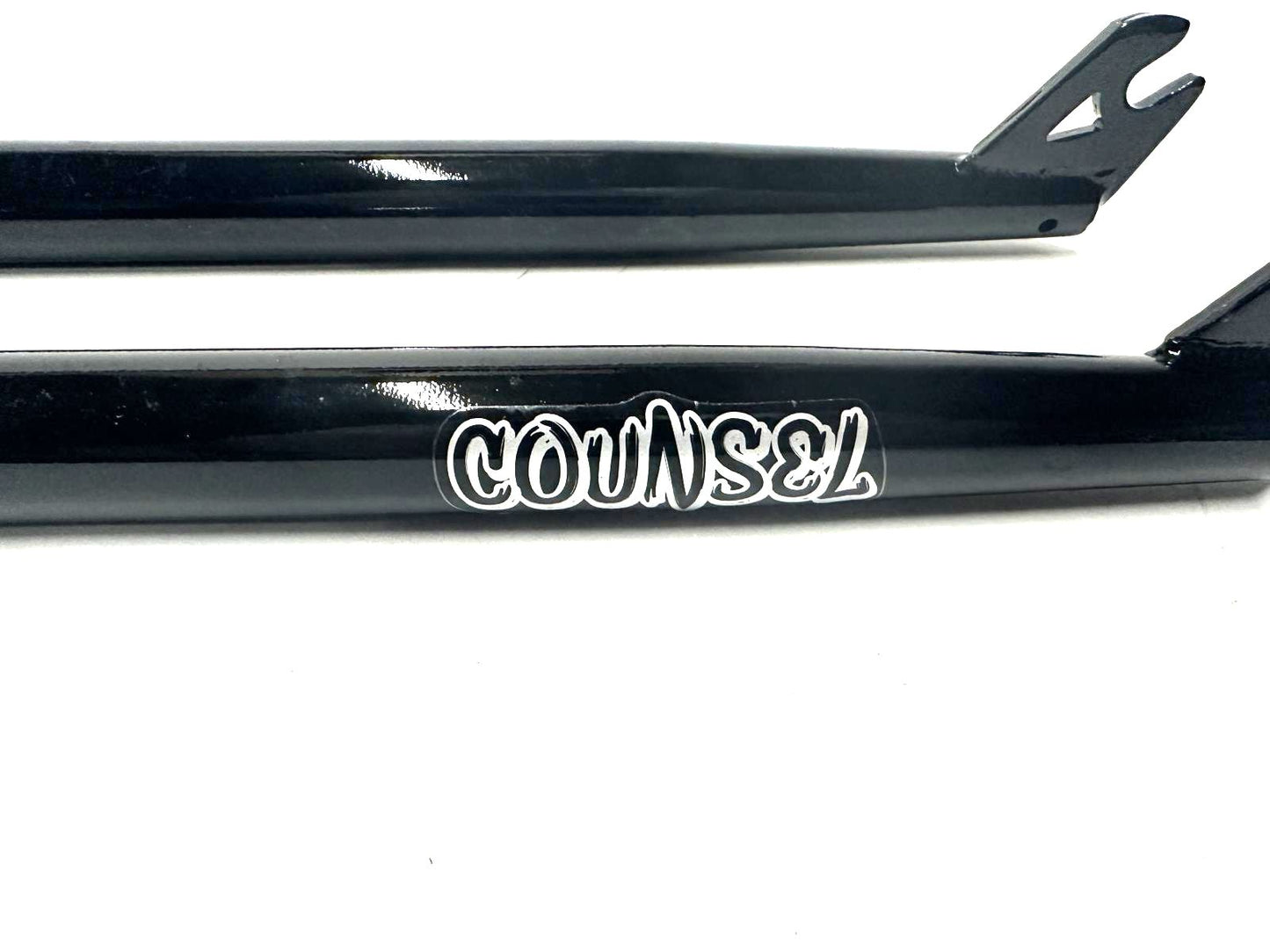 Framed Counsel 27.5" BMX Steel Black Bike 1 1/8 Threadless Fork 3/8 Axle New