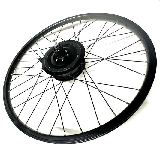 Raleigh Electric Motor 26" E-bike 36v Bike Rear Wheel Black HG Cassette New NOS