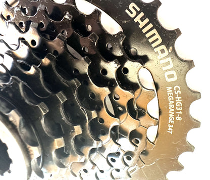 Shimano CS-HG31-8 11-34T 8 Speed Cassette Bike Road Mountain Electric New