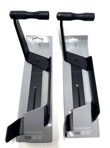 Lot of 2 BBB CYCLING Vertical Bicycle Bike Storage Wall Mount Hanger BTL-126 New