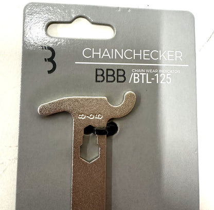 BBB CYCLING BTL-125 ChainChecker Bicycle Chain Checker Wear Indicator Gauge 5-12