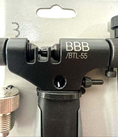 BBB CYCLING BTL-55 ProfiConnect Professional Chain Rivet Breaker Tool 7-12 Speed