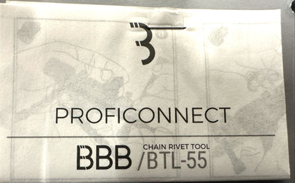 BBB CYCLING BTL-55 ProfiConnect Professional Chain Rivet Breaker Tool 7-12 Speed