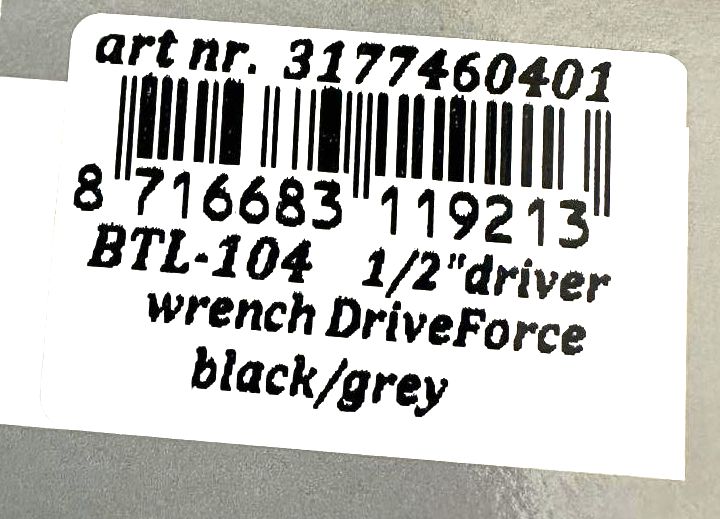 BBB CYCLING BTL-104 DriveForce 1/2" for Sockets BB Bottom Extra Long Handle