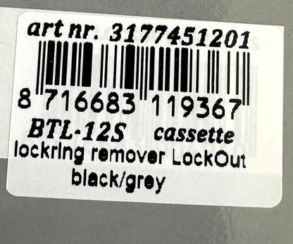 BBB CYCLING BTL-12S LockOut SHIMANO SRAM Cassette Lock Ring Remover Center Lock