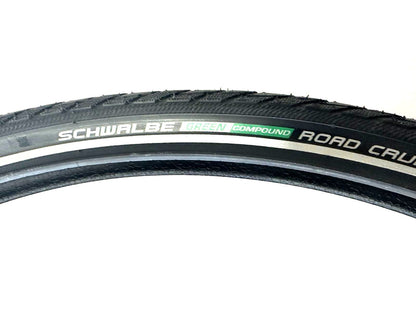 Lot of 2 SCHWALBE Road Cruiser Active Twin K-Guard 3 700 x 40c Green Compound