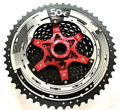 SUNRACE MX8 Cassette 11-50 Tooth 11s 11 speed Black Bike Fits Shimano New