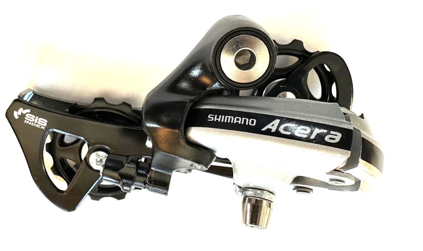 Shimano Acera RD-M360-SGS Rear Derailleur, 7/8 Speed, Long Cage, Silver NEW