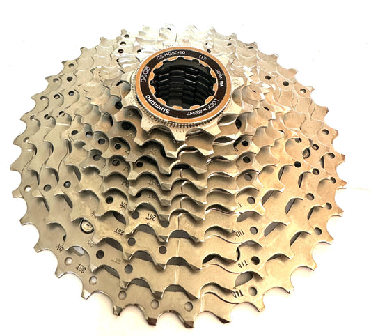 Shimano Deore M6000 CS-HG50 Cassette / 10 Speed / 11-36t / Nickel Plated Silver