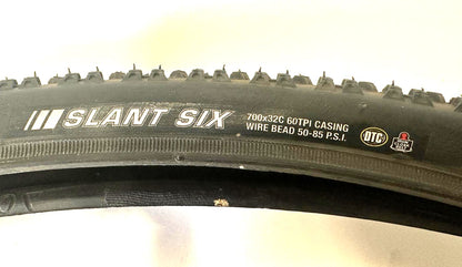 Lot of 2 Kenda Slant Six K1080 Wire Bead 700 x 32c 50-85  Road Gravel CX Tires