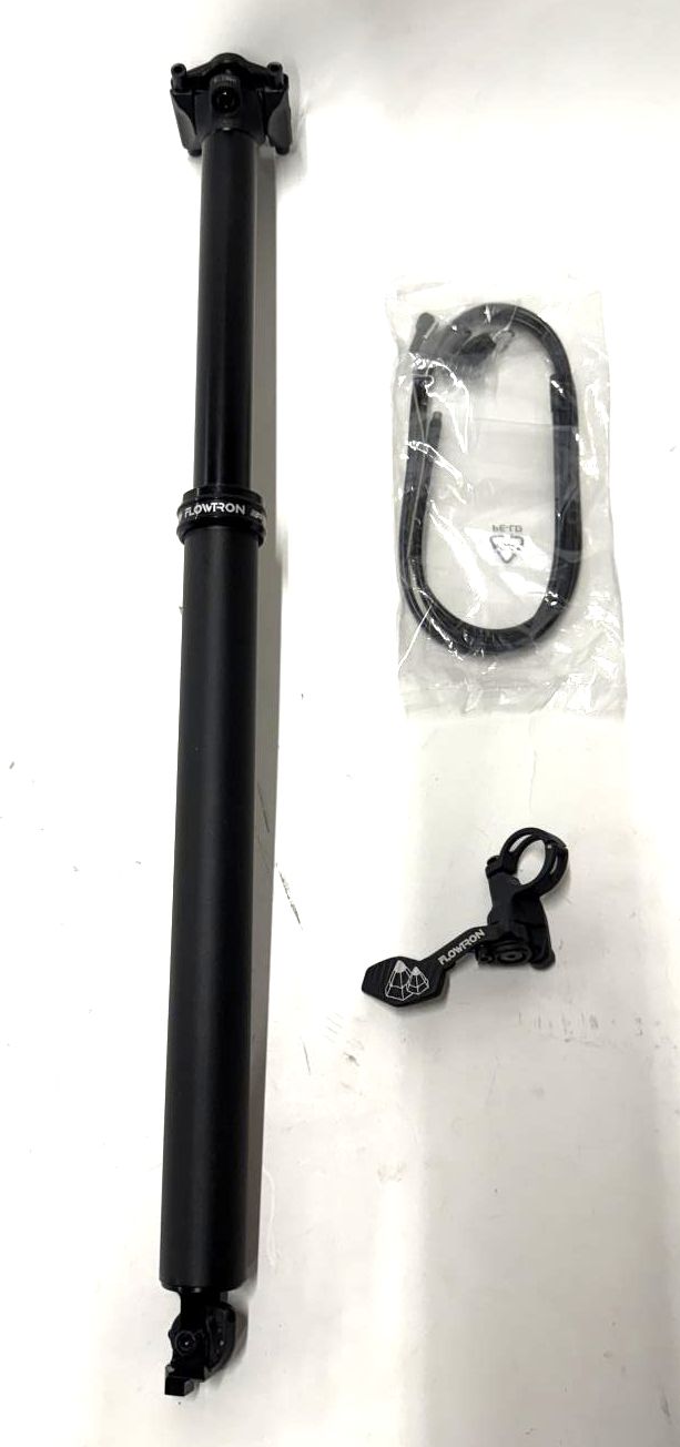 FSA FLOWTRON MTB DROPPER SEATPOST 31.6mm 175mm Travel Flat Bar Remote New OEM