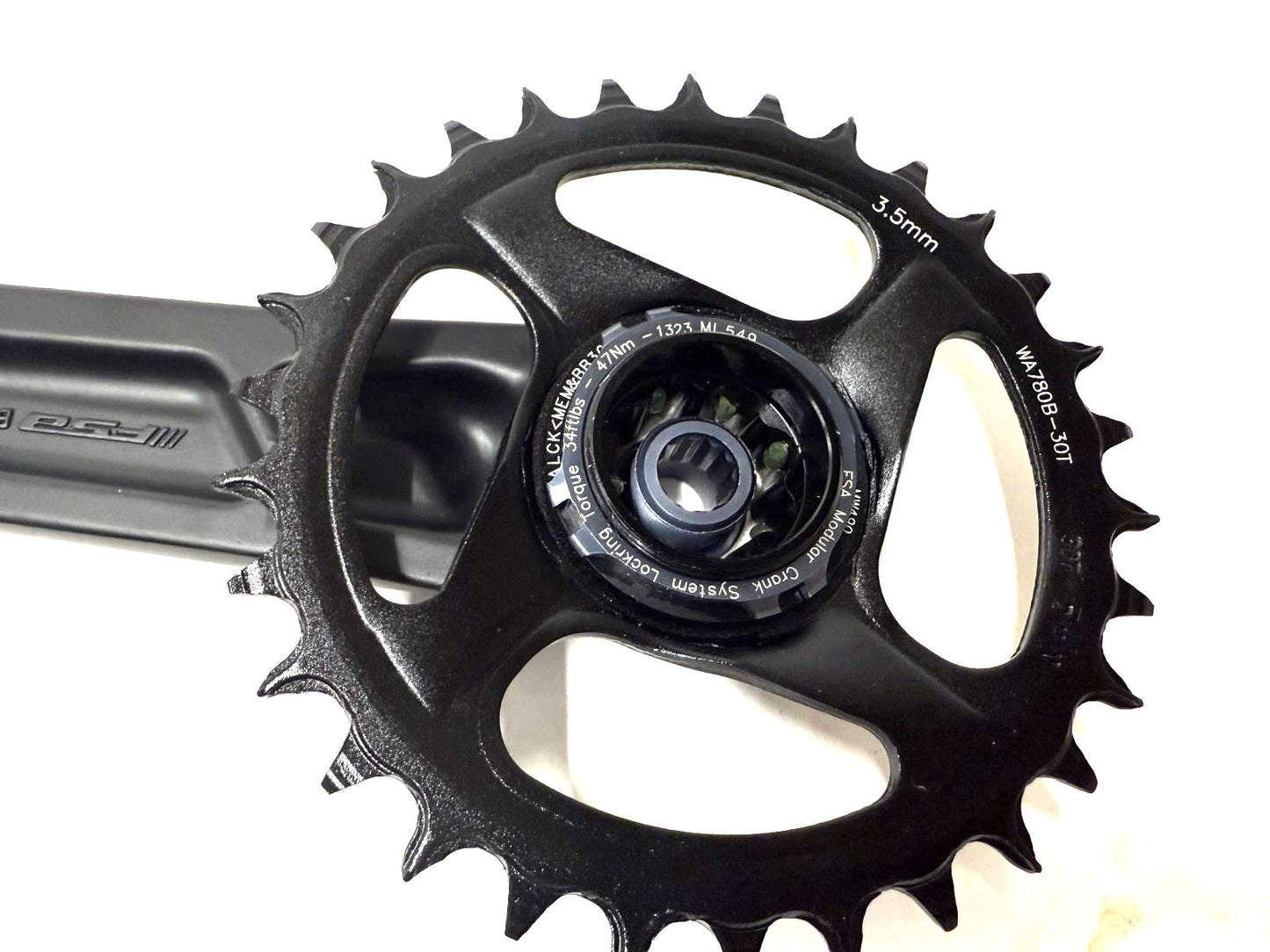 FSA Afterburner 1X Modular BB392EVO Mountain Crankset 170mm 11/12 Speed 30t 30mm