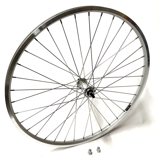 Front Alloy Bike Front 26" 1.5-2.0"  Wheel Bolt On 100mm spacing 36h Rim Brake