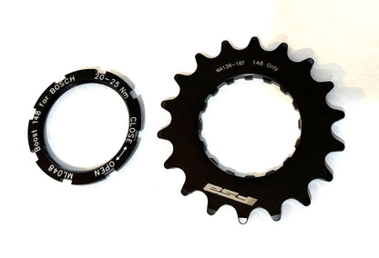 FSA CHAINRING SPROCKET 18T 2.5 MM OFFSET BOSCH GEN 2 ML048 BOOST 148 WA136