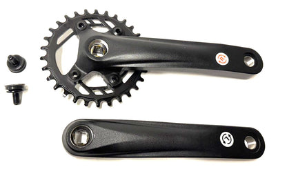 Prowheel BCD76 Charm Forged Square Taper Alloy MTB Crankset 175mm 11-Speed 30t