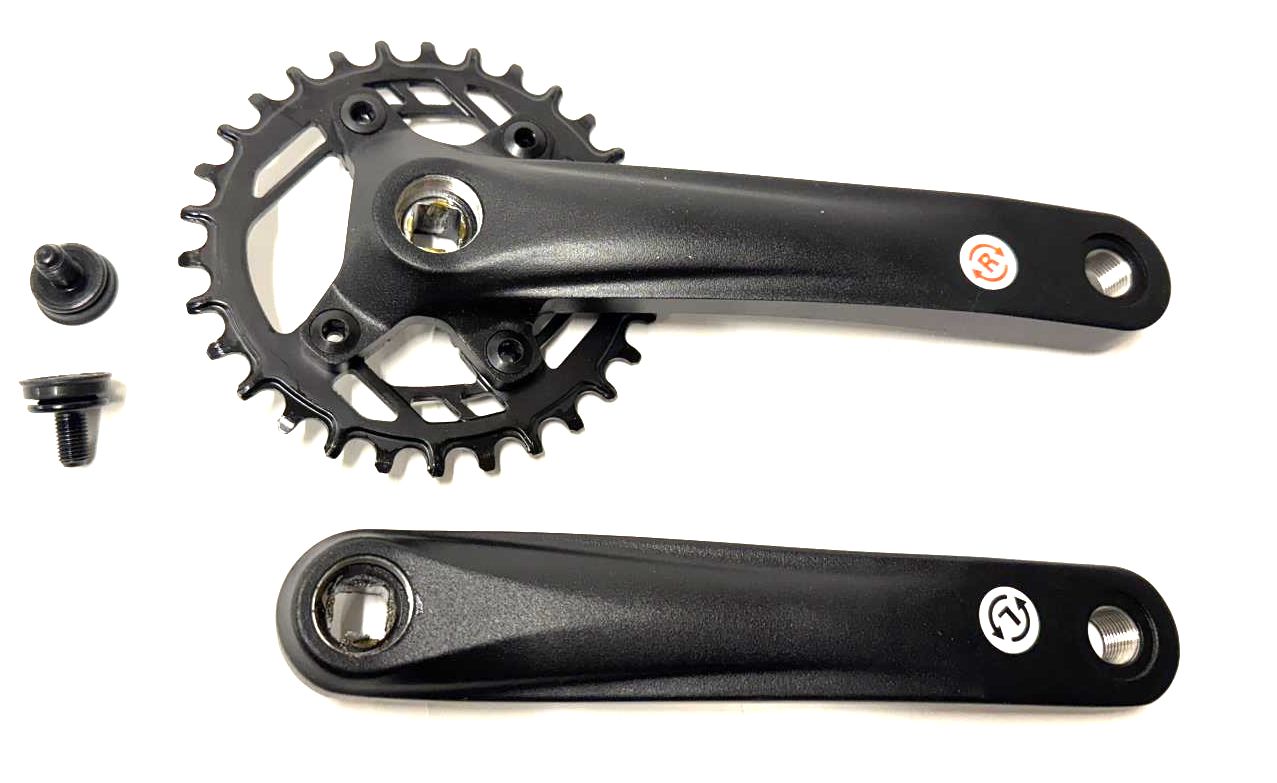 Prowheel BCD76 Charm Forged Square Taper Alloy MTB Crankset 170mm 11-Speed 30t