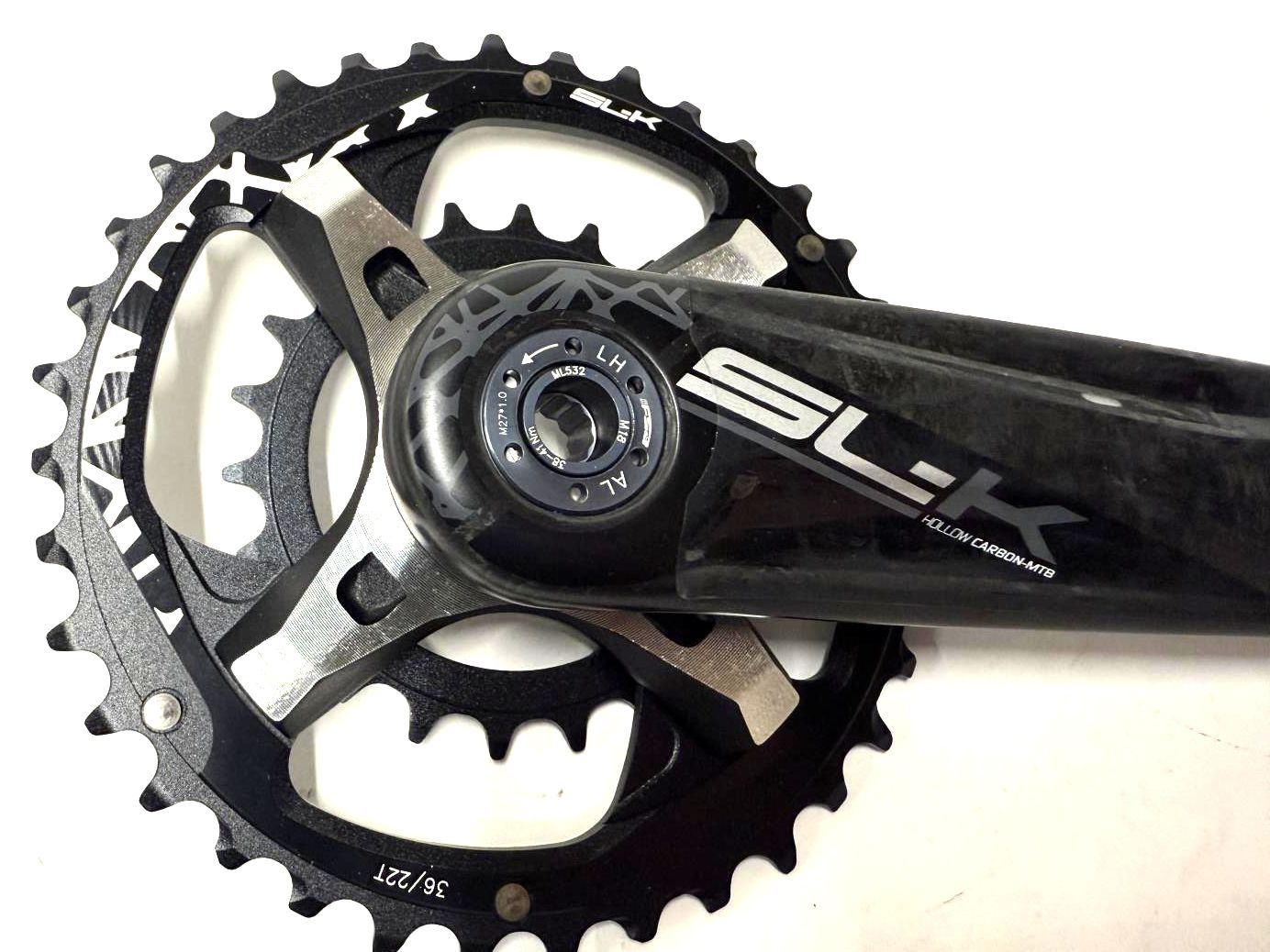 FSA SL-K Modular 2X 36 x 22 tooth BB392EVO 11spd Carbon Crankset 175mm NEW