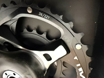 FSA SL-K Modular 2X 36 x 22 tooth BB392EVO 11spd Carbon Crankset 170mm NEW