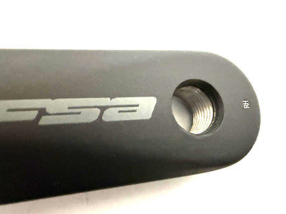 FSA Bafang E Bike JIS Tapered Spindle Crankarm Armset Black 170mm AL-8/M400