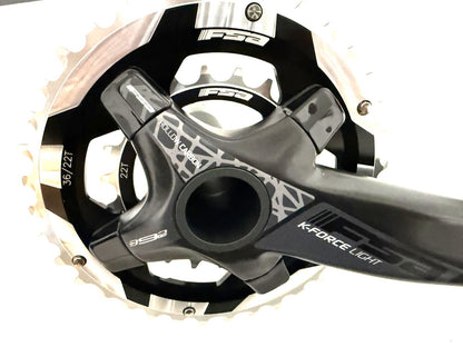 FSA K-FORCE LIGHT 2X ABS BB392EVO MTB Carbon Bike Crankset 36-22 175mm