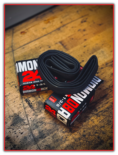 Lot of 2 Diamondback Bicycle Inner Tubes 24 x 1-3/8" 32mm Presta Valve NEW