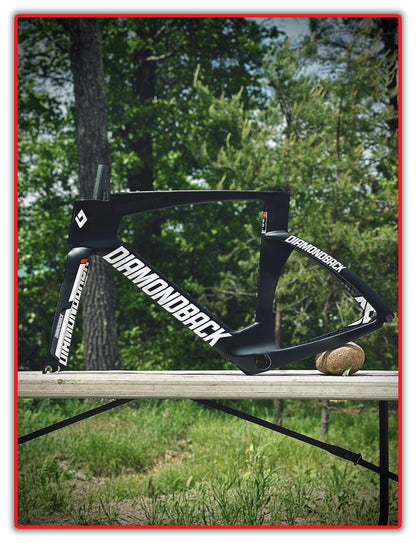 Diamondback Serios BIH 56cm Carbon 700c Tri TT Bike Frame Fork New Old Stock