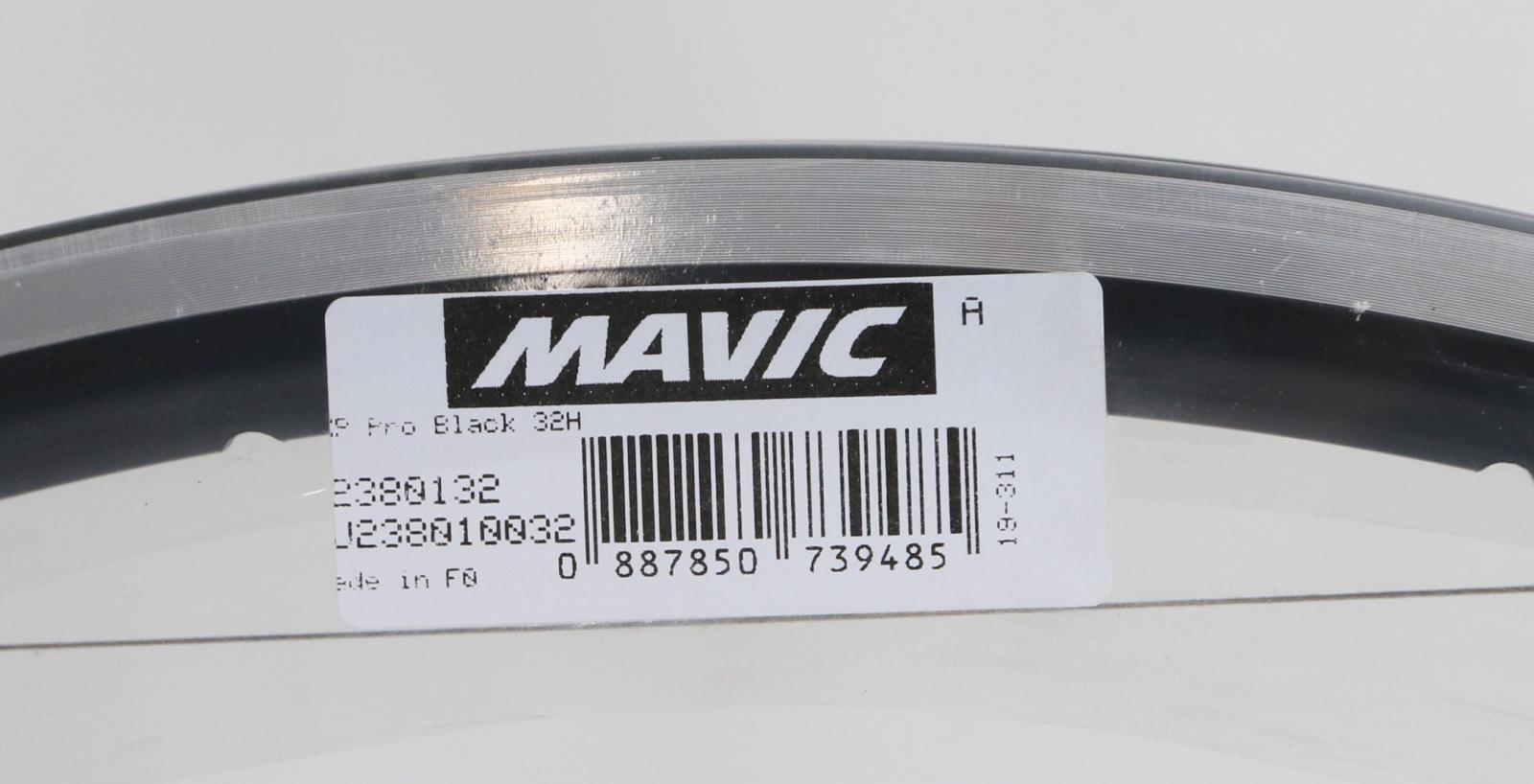 1 QTY 700c 36 Hole 36h Mavic CXP Pro Aluminum Road Bike Rim 622 x 15 NEW