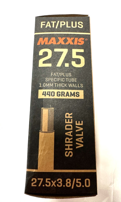 Maxxis Fat / Plus Tube - 650B 27.5 x 3.8-5.0" Shrader 440 gram New in Box