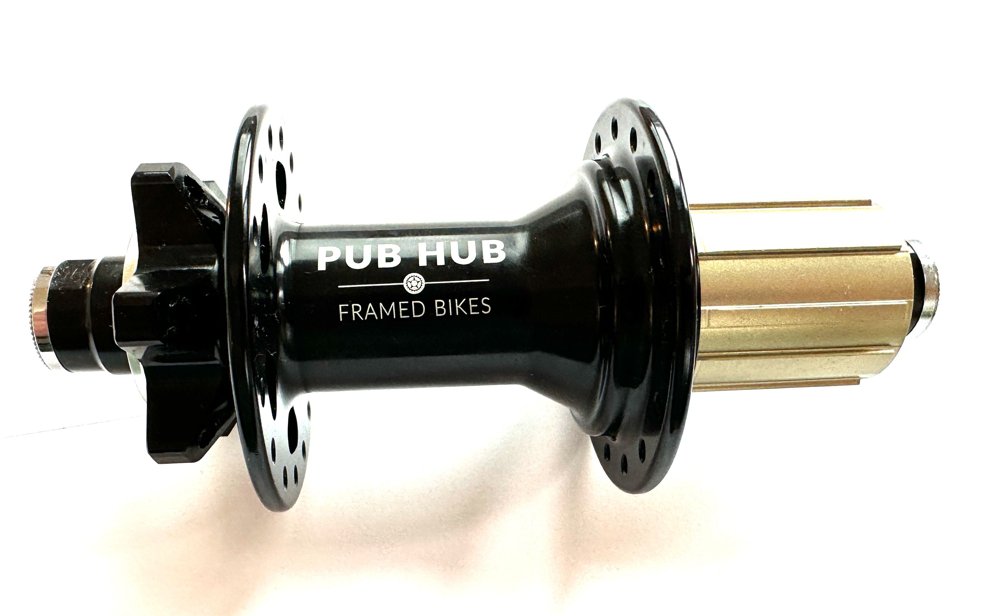 Bicycle best sale hub axle