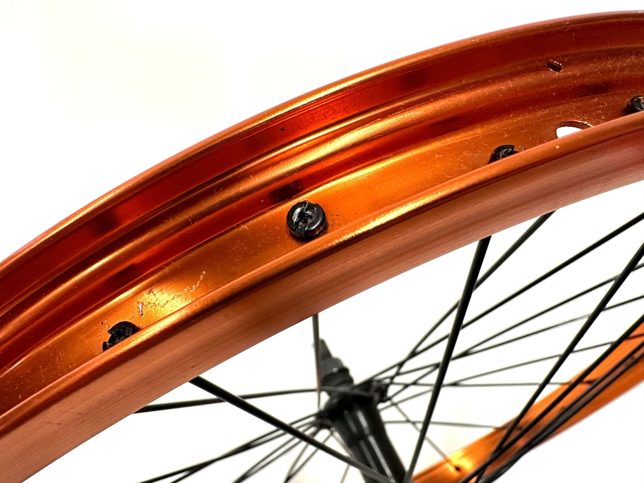 Orange sales bmx parts