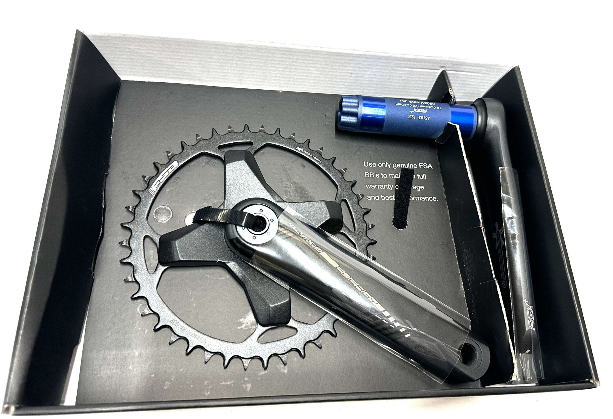 FSA Energy AGX+ 1X Modular 386EVO Gravel Crankset 165mm 11-Speed 