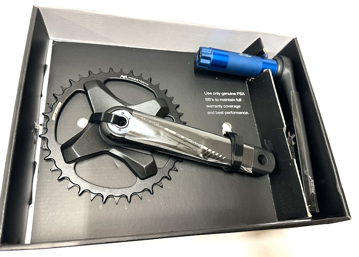 FSA Energy AGX+ 1X Modular 386EVO Gravel Crankset 172.5mm 11-Speed 40t New - Random Bike Parts